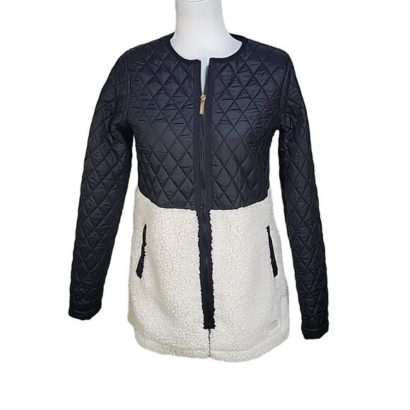 Calvin Klein Performance Jackets & Blazers - Calvin Klein Performance Colorblock Quilted Full Zip Jacket Womens XS NEW